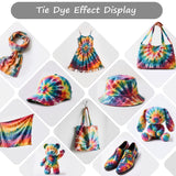 Art+soul 18 Colors Tie Dye Kit with Bonus Tie Dye Powder Refiils Packs,DIY Fabric Dyeing Kit Includes Rubber Bands, Gloves, Guide Book Perfect for Arts & Crafts, Family Party, Birthday Gifts Art+soul