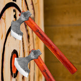 NedFoss 16" Champion Throwing Axe Set, 2 Pack Throwing Axes and Tomahawks with 1065 High Carbon Steel & Wooden Handle, Perfect for Axe Throwing Game, Recreation and Competition, Gift for Men NedFoss