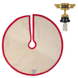 Hallmark Keepsake 2022, Miniature Disney/Pixar Cars Radiator Springs Tree Topper and Christmas Tree Skirt Set Hallmark Keepsake