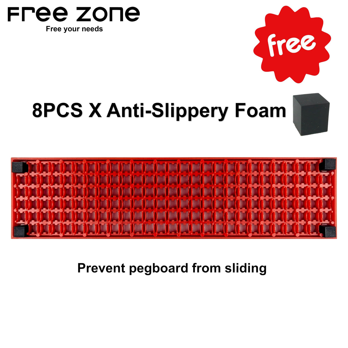 FREE ZONE - Bit Organizer Set (Black) | 158 Hole Bit Storage | 1/4 Inch Hex Bit & Drive Bit Adapter Storage | Screwdriver Toolbox Organizer | Tools are Not Included FREE ZONE Free your needs
