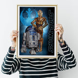 DIAMOND DOTZ Star Wars Droids Diamond Painting Kits for Adults - Diamond Art Kits a Relaxing Creative Craft Kit with Dotz Gems 20x16 DIAMOND DOTZ