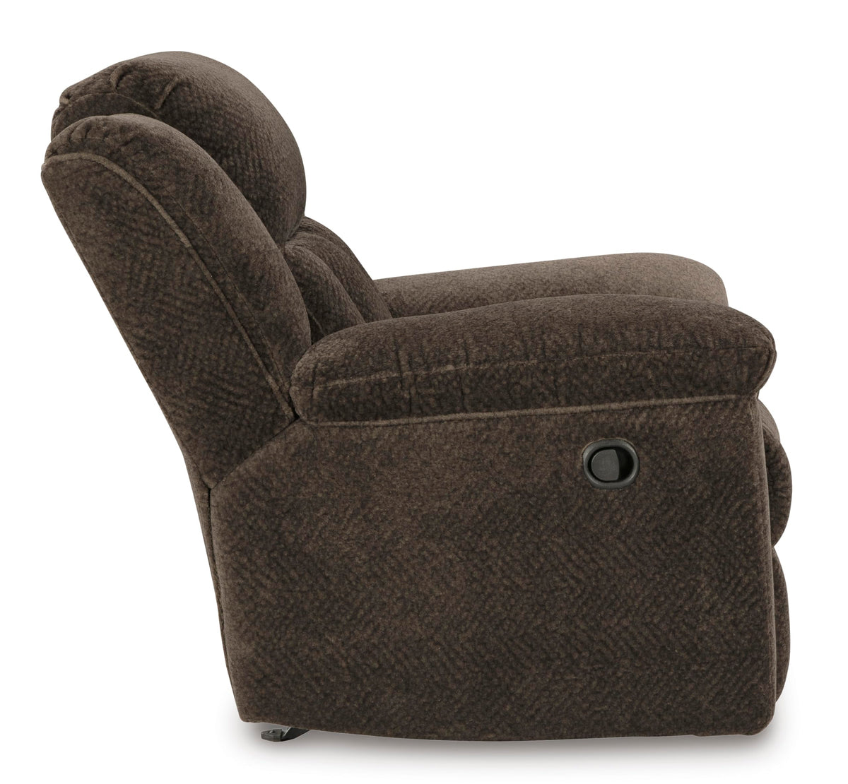 Signature Design by Ashley Frohn Urban Manual Rocker Recliner with Pillow-Top Arms, Dark Brown Signature Design by Ashley