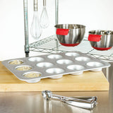 Fat Daddio's Anodized Aluminum Standard Muffin Pan, 11.2 x 15.8 Inch Fat Daddio's