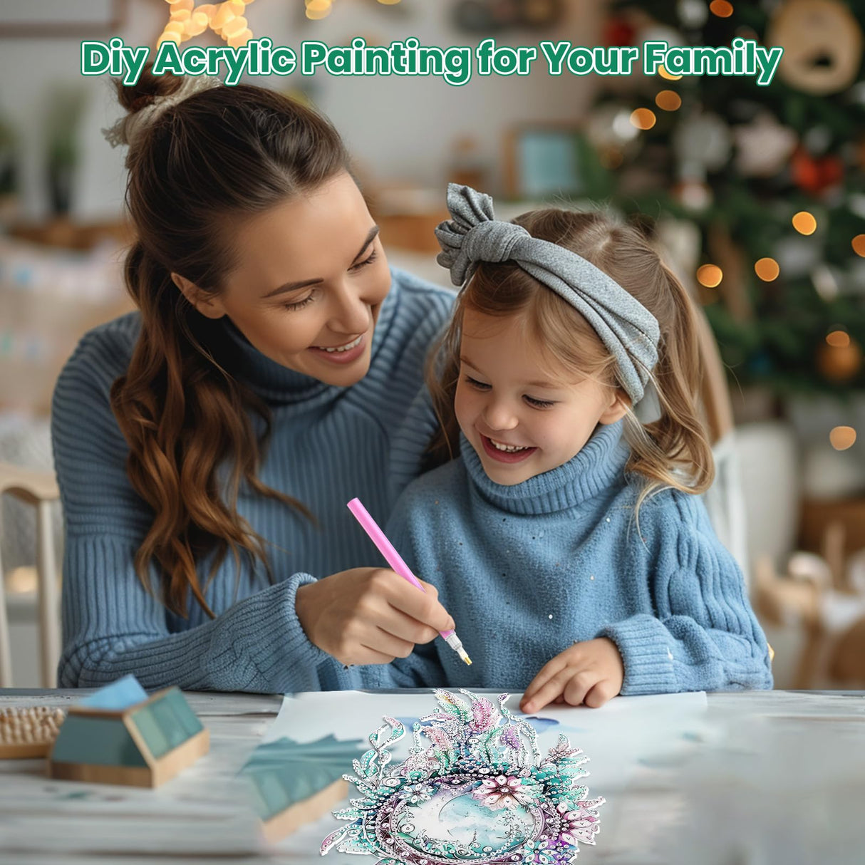 MOGTAA Dream Catcher Diamond Art Hanging Pendant Kits, 5D Special Shape Diamond Art Kits for Adults, Crystal Rhinestones Flowers Diamond Painting Gem Art for Home Garden Wall Decor MOGTAA