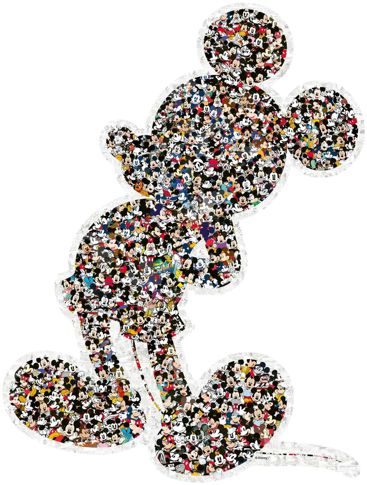 Ravensburger Disney Mickey Mouse Shaped 945 Piece Jigsaw Puzzle for Adults - 12000075 - Handcrafted Tooling, Made in Germany, Every Piece Fits Together Perfectly Ravensburger