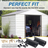EAORBD Door Tune-Up Kit for Arrow Shed Storage Products, Dk100-A Sliding Shed Doors Kit EAORBD