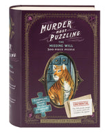 Murder Most Puzzling: The Missing Will 500-Piece Puzzle Chronicle Books