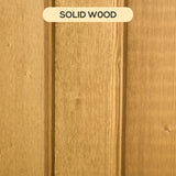 Outsunny Outdoor Storage Cabinet Wooden Garden Shed Utility Tool Organizer with Waterproof Asphalt Rood, Lockable Doors, 3 Tier Shelves for Lawn, Backyard, Natural Outsunny