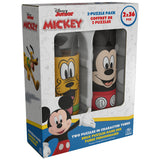 Disney Mickey Mouse, 2-Puzzle Pack 36-Piece Jigsaw Puzzles Storage Tubes Disney Toys Mickey Mouse Clubhouse Kids Puzzles Disney Gifts, for Ages 4 and up Spin Master Games