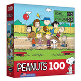 RoseArt - Peanuts - Baseball - 100 Piece Jigsaw Puzzle for Kids and Adults RoseArt