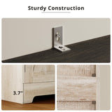 IRONCK Buffet Cabinet with Storage, Sideboard Storage Cabinet, Kitchen Cabinet with Drawers and Doors for Living Room, Dining Room IRONCK