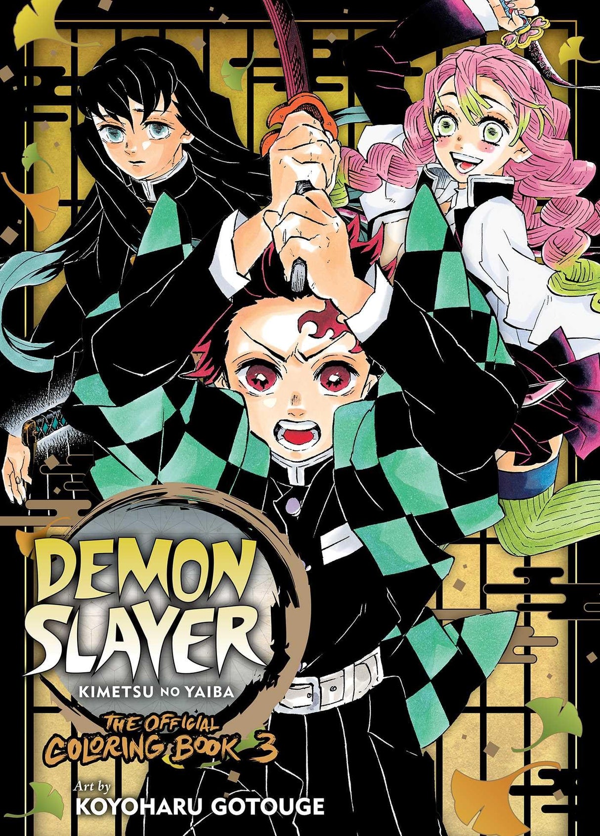 Demon Slayer: Kimetsu no Yaiba: The Official Coloring Book 3 WoodArtSupply