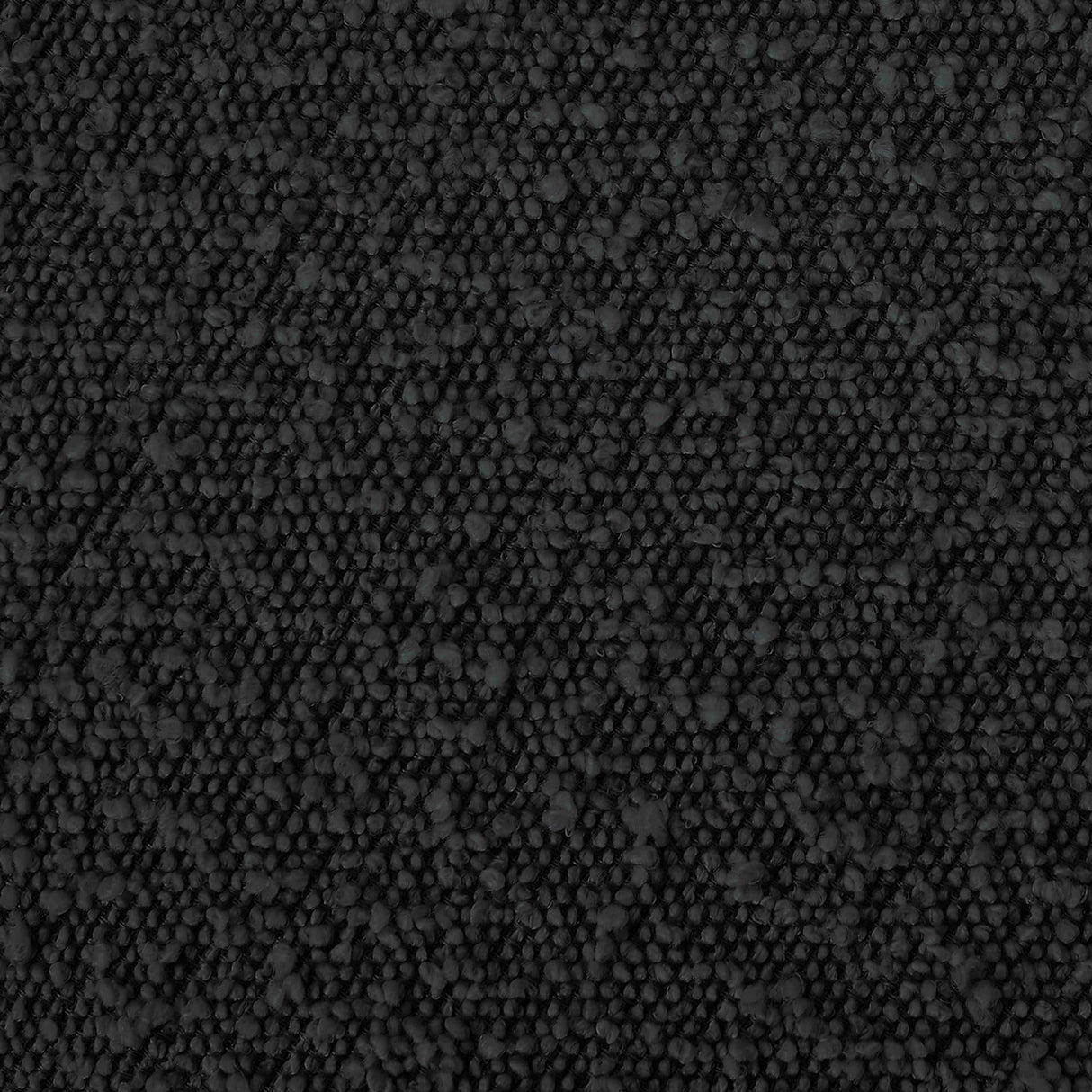 Meridian Furniture KellyBlack-K Kelly Collection Modern | Contemporary King Bed with Rich Black Boucle Fabric, Matte Black Iron Metal Frame Canopy, 78.5" W x 84.5" D x 77" H, Black, King Meridian Furniture