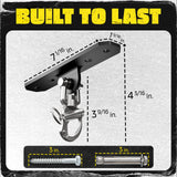 Yes4All Wall Ceiling Mount Hook 360° Rotation, 600 lbs Capacity Punching Bag Hangers, Heavy Bag Mount for Yoga, Chair, Boxing Bag, Indoor & Outdoor Gym - Smart Design, Easy to Use, Fit Most Ceiling Yes4All