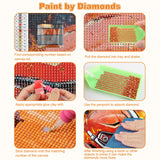 CEOVR Football Team Diamond Painting Kits for Adults, Diamond Art Dots 5D Full Drill DIY Gem Art for Beginner, Adult Crafts Kits Arts and Crafts, Wall Decor for Home Office 12x16in CEOVR