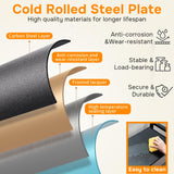 78''H Garage Shelving Heavy Duty Garage Storage Shelves, 3000 LBS Adjustable 5 Tier Industrial Shelving Unit, Metal Utility Shelf for Basement, Warehouse and Workshop (78''Hx36''Wx16''D, Black) ErgoNova