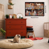 Cat Puzzles for Adults 1000 Piece, Kitten Kitty Funny Jigsaw Puzzle, Puzzle on Puzzles Difficult Jigsaw Puzzle for Cat Lovers - When Fluffy Strikes BBOLDIN