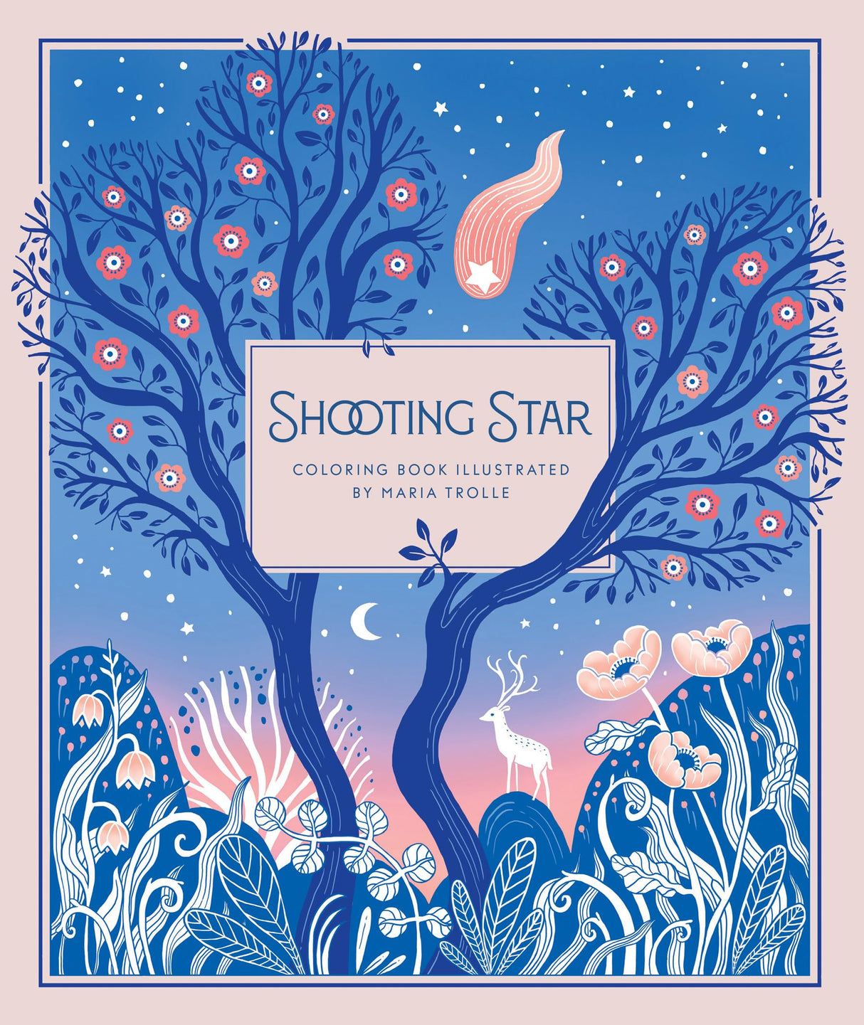 Shooting Star: Coloring Book (Maria Trolle) WoodArtSupply