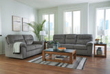 Signature Design by Ashley Bindura Contemporary Glider Loveseat with Non-skid Legs, Light Gray Signature Design by Ashley