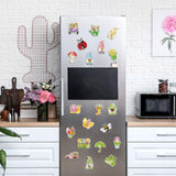 Saillong 20 Pcs Spring Diamond Painting Magnets Flower Butterfly Bee Gnomes Sunflower Diamond Art Magnets Kits Refrigerator Magnetic Stickers for Fridge Home Adults DIY Crafts Saillong