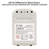 Cell9102 20V Lithium Battery and Charger for Black and Decker 20V LCS1620 Charger and Battery LBXR20 BXR20-OPE LBXR2020 LBXR20, Capacity Output 3.0Ah CELL9102