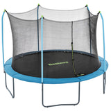 Bestway Xtreme Air 12 FT Outdoor Trampoline for Kids and Adults, No-Gap Security Enclosure Net, Foam-Padded Poles, Fast & Easy Assembly, ASTM Approved Bestway