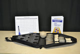 Zieglerworld Table Shuffleboard Bowling Brown Pins - Pinsetter - Rules Booklet - Score Chart - Carrier Bag & Wood Ball Zieglerworld