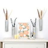 Wood Wall Planter 4 Pack Wall Decor for Artificial Flower Plants Wooden Plants Holders Wall Plant Pocket Vase Hanging for Living Room Bedroom Dining Room Bathroom Indoor Decroation (Light Grey) Rmeosye