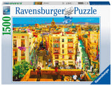 Ravensburger Dining in Valencia 1500 Piece Jigsaw Puzzle for Adults - 17192 - Every Piece is Unique, Softclick Technology Means Pieces Fit Together Perfectly Ravensburger