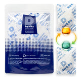 Dry & Dry 20 Gram [14 Packets] Orange Indicating Silica Gel Packets Desiccants - Food Safe Silica Packs, Silica Gel, Silica Packets, Desiccant Packs for Food Storage Dry & Dry