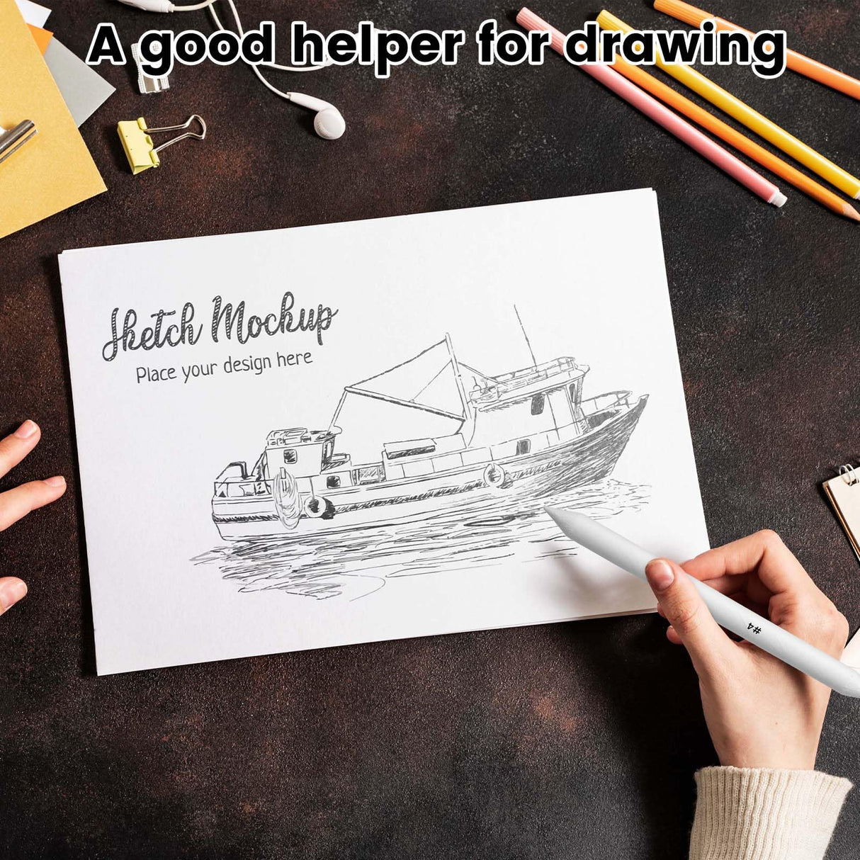 18Pcs Blending Stumps for Drawing, Paper Art Blenders, Art Blending Pencils Supplies, Drawing Pencils for Student Artist Charcoal Sketch Painting Tools, Shading Pencil for Sketching Supplies Tyqour