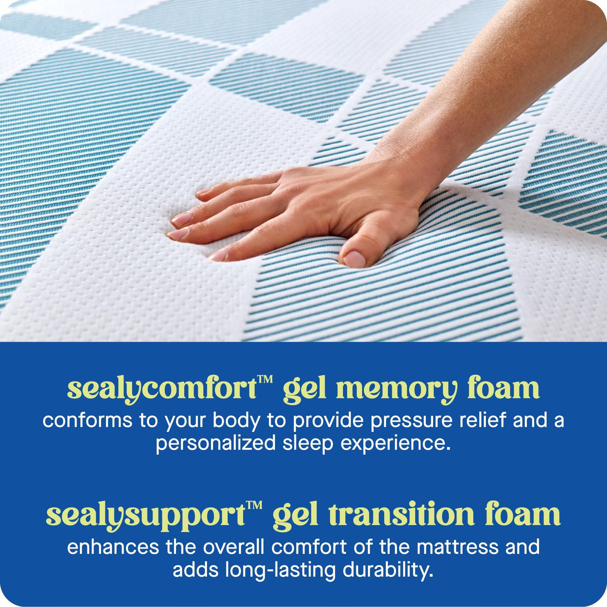 Sealy Dreamlife 10” Foam Mattress-in-a-Box, Full, SealyComfort Gel Memory Foam, Surface-Guard Technology, 10 Year Limited Warranty, Made in The USA Sealy