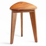 12" Corner Shower Foot Rest - Wooden Showers Stool Seat for Shaving Legs - Small Corner Shower Benches for Inside Shower - Waterproof Bath Step Stools Bench for Bathroom (Height - 18in, Acacia) HOLANA