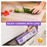 Disposable Plastic Cutting Board Sheets for BBQ & Camping – Large Flexible Chopping Boards – Cutting Mats for Kitchen and Outdoor 32' OutFormal