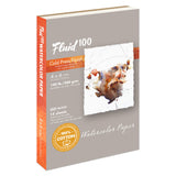 Speedball Art Products, 811202, Fluid 100 100% Cotton Artist Watercolor Paper, 4 x 6 inch Block, 140 lb Cold Press Speedball