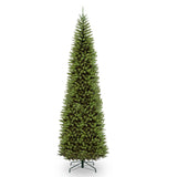 National Tree Company Artificial Slim Christmas Tree, Green, Kingswood Fir, Includes Stand, 12 Feet National Tree Company
