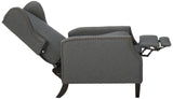 Christopher Knight Home Wescott Traditional Fabric Recliner, Charcoal GDFStudio