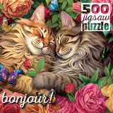 Buffalo Games - Brigid Ashwood - Cats in Love - 500 Piece Jigsaw Puzzle for Adults -Challenging Puzzle Perfect for Game Nights - Finished Size is 21.25 x 15.00 Buffalo Games