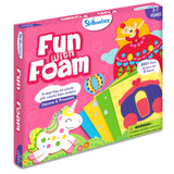 Skillmatics Foam Sticker Art Activity - Unicorns & Princesses, Mess-Free Fun for Kids, 800+ 3D Foam Stickers, DIY Felt Craft Kits, Gifts for Girls & Boys Ages 3, 4, 5, 6, 7 Skillmatics