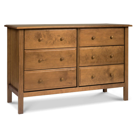 Davinci Jayden 6-Drawer Double Wide Dresser in Chestnut, Greenguard Gold Certified DaVinci