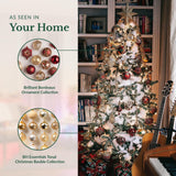 Balsam Hill | 6.5ft Prelit String Lights Clear LED Classic Blue Spruce Artificial Christmas Tree | PVC Needle Foliage | Easy Storage with Storage Bag | Suitable for Indoor Holiday Display Balsam Hill