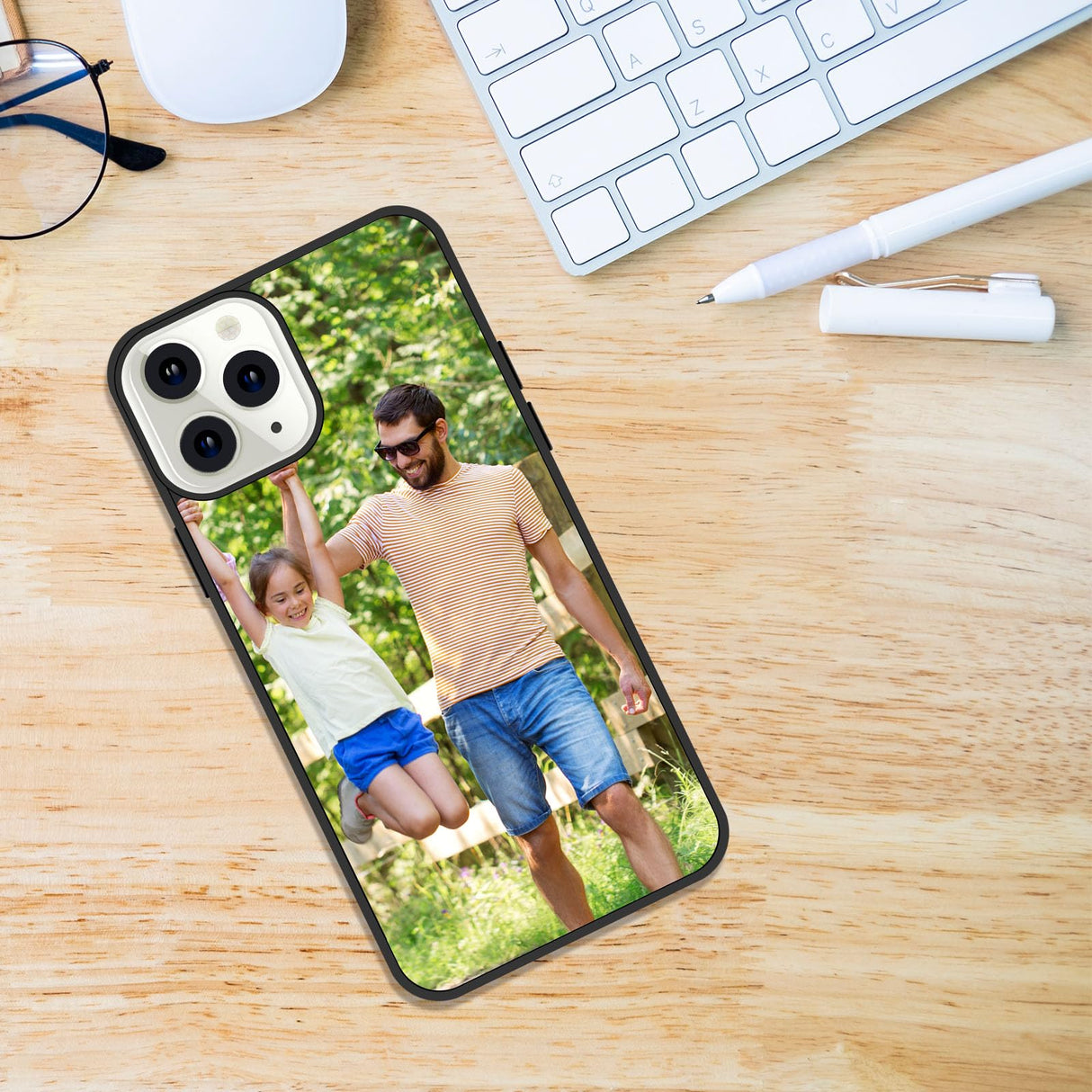 OKBA 10 PCS Sublimation Blank Phone Case for iPhone 15 Pro Max 6.7 Inch ，Matte Black Soft Shockproof DIY Customize Heat Press Rubber Protective Case OKBA