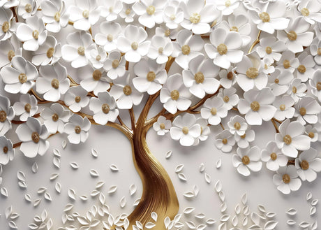 Flower Tree Puzzles for Adults 1000 Pieces Nature, Hard Floral Jigsaw Puzzle, Pretty Plant Orchid Puzzle BBOLDIN