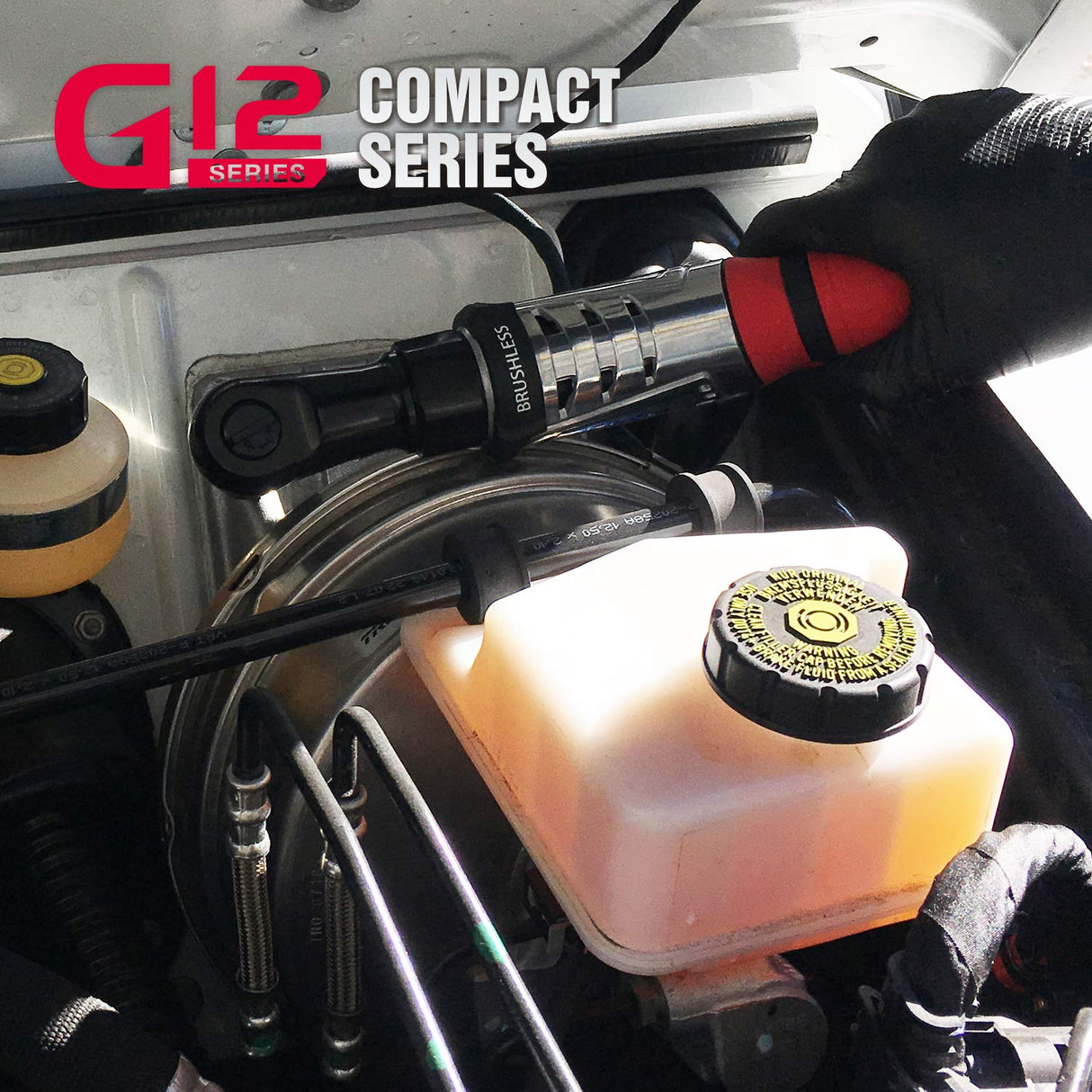 ACDelco ARW1210-3P G12 Series 12V Cordless Li-ion 3/8” 65 ft-lbs. Brushless Ratchet Wrench Tool Kit ACDelco