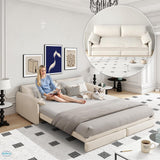 Lyngins 66" Queen Sleeper Sofa,Velvet Convertible Sofa Bed Queen, 3-in-1 Pull Out Couch Bed, Sleeper Loveseat for Small Spaces, Living Room, Office, Apartment Lyngins