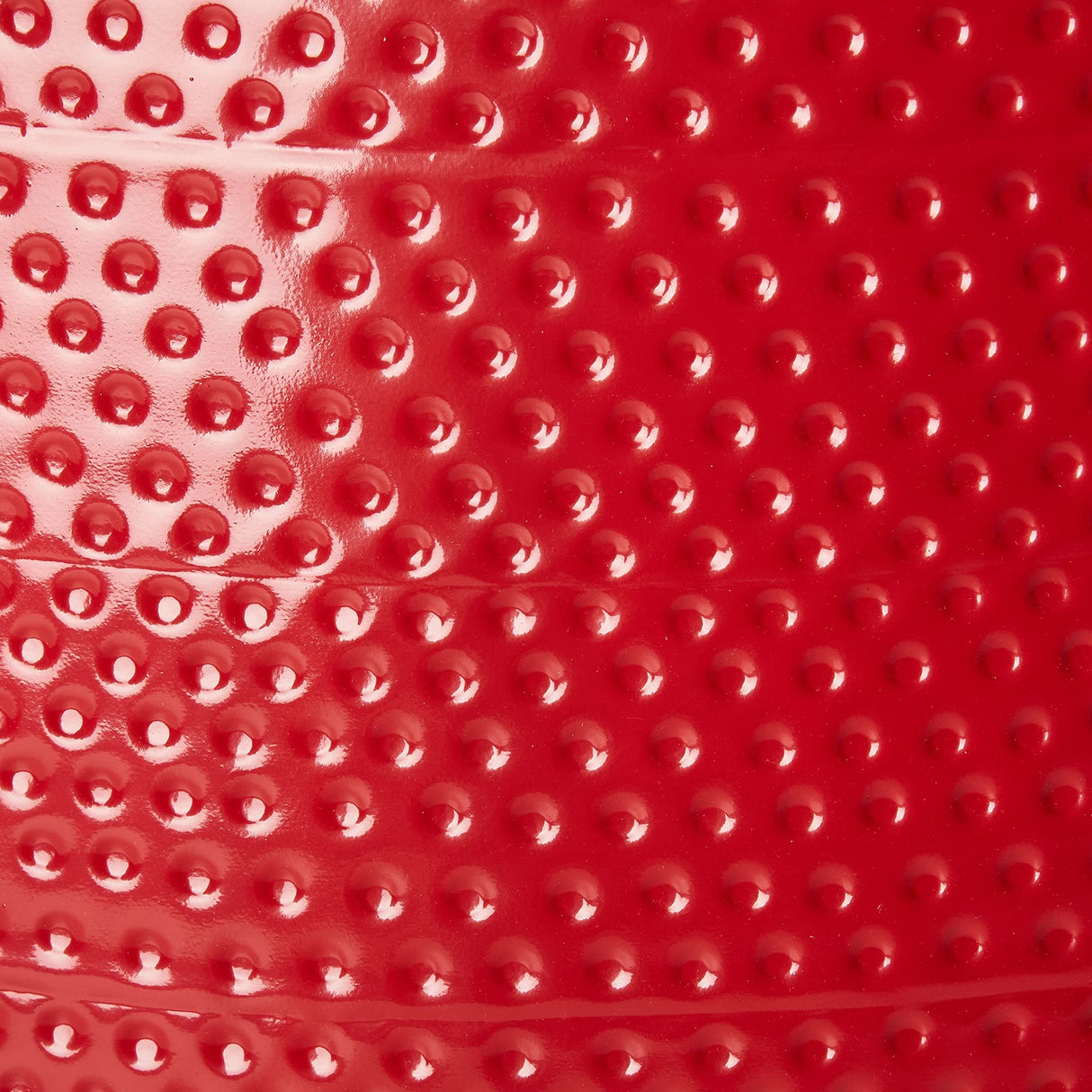 Glitzhome 40.5" D Christmas Red Hammered Metal Tree Collar, Decorative Tree Stand Cover Tree Ring for Christmas Decor Glitzhome