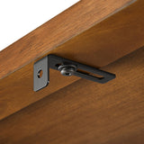 Modway Vexley 72 Inch Tall Narrow Arched Bookshelf in Walnut – Modern Pine and Acacia Wood Open Display Bookcase for Living Room, Office, Reading Nook Modway