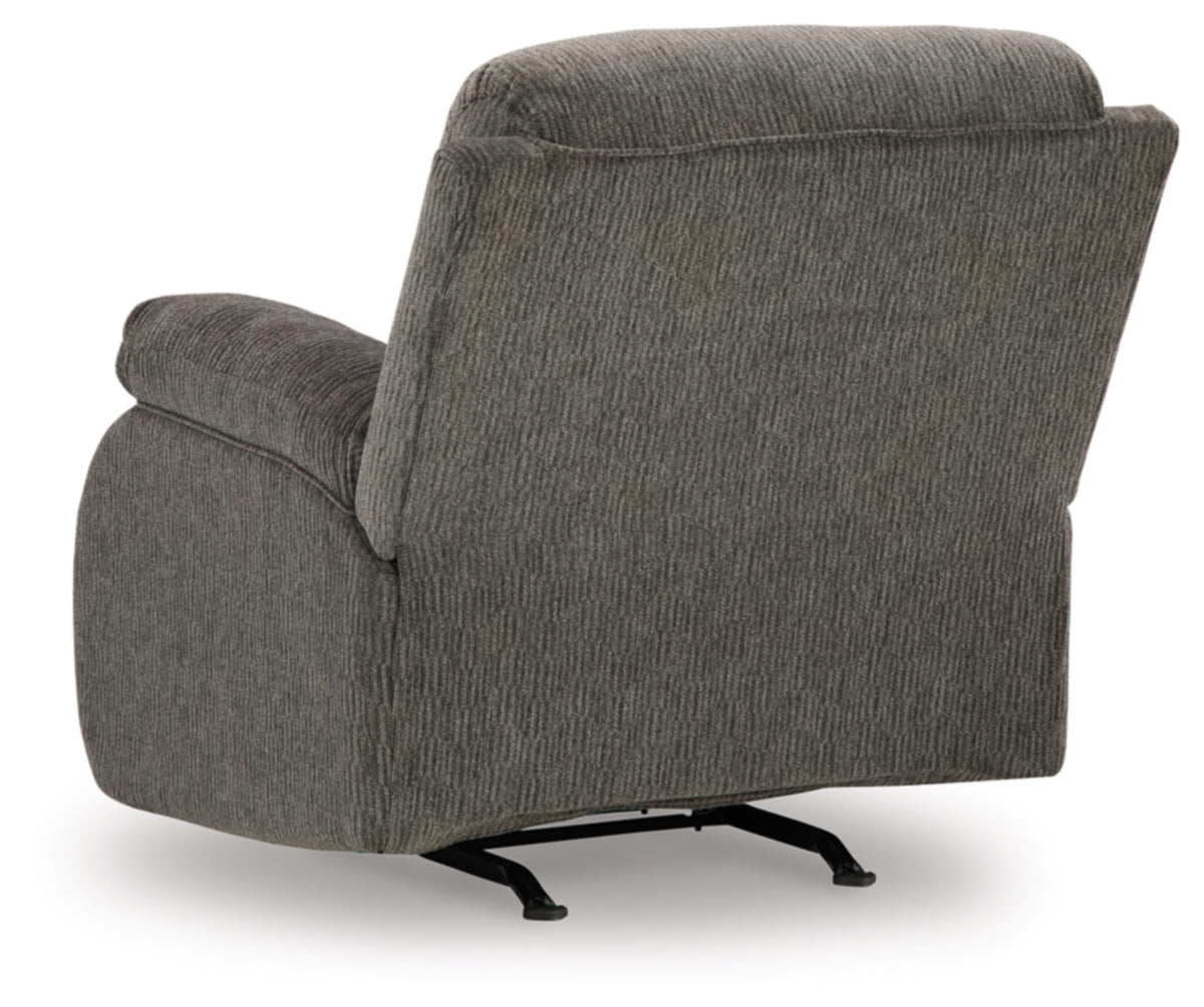 Signature Design by Ashley Scranto Modern Manual Rocker Recliner, Gray Signature Design by Ashley
