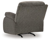Signature Design by Ashley Scranto Modern Manual Rocker Recliner, Gray Signature Design by Ashley