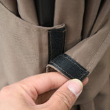 Outsunny 10' x 12' Universal Gazebo Sidewall Set with Panels, Hooks and C-Rings Included for Pergolas and Cabanas, Dark Brown Outsunny